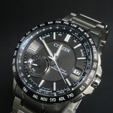 【腕時計買取実績】CITIZEN シチズン サテライトウェーブ CC3007-55E F150 ブラック×シルバー